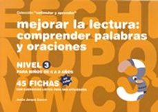 mejorar la lectura 3 (color)nivel comprender-9788498963564