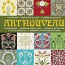 art nouveau: diseño de azulejos (incluye cd)-9789057681264