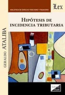 hipotesis de incidencia tributaria-geraldo ataliba-9789564070964