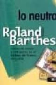 lo neutro-roland barthes-9789682325564