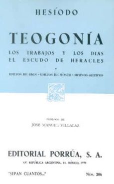 teogonia. los trabajos y los dias. el escudo de heracles-9789684326064