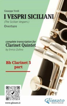 bb clarinet 3 part of "i vespri siciliani" for clarinet quintet (ebook)-9791220871464