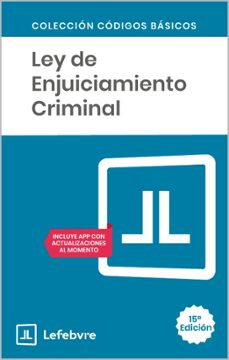 ley de enjuiciamiento criminal (15ª ed.)-9791387925864