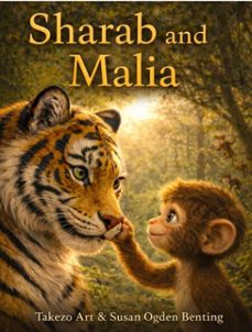 sharab and malia (ebook)-takezo art-susan ogden benting-9798233912764