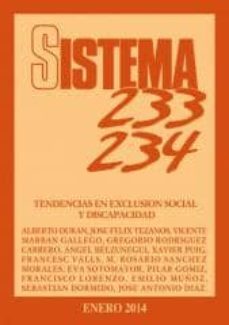 revista sistema nº 233-234 (enero 2014): tendencias en exclusion social y discapacidad-2910017418874