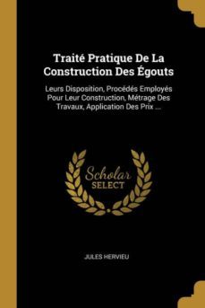 traite pratique de la construction des egouts-9780270240474