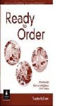 ready to order. teacher s book (elementary english for the restau rant industry)-9780582429574