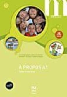 a propos a1 - cahier + cd (2016)-9782706126574