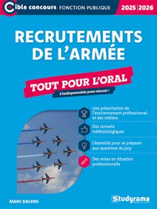 recrutements de larmee - tout pour loral - edition 2025-2026 (ebook)-9782759057474