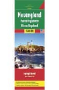 nueva inglaterra, mapa de carreteras (1:700000) (freytag & berndt )-9783707910674