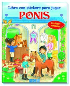 ponis (libro con stickers para jugar)-9783849910174