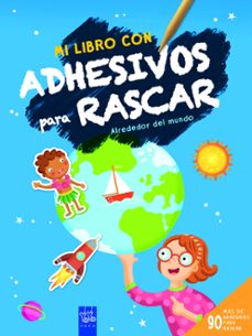 mi libro con adhesivos para rascar: alrededor del mundo-9788408236474
