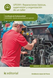 reparaciones basicas, supervision y organizacion de un taller. agau0208 (ebook)-andalucía lópez de ponce-9788411033374