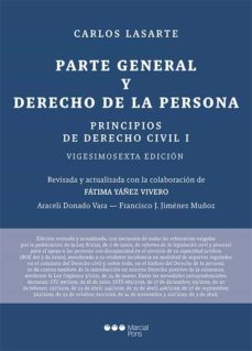 principios de derecho civil tomo i: parte general y derecho de la persona 26ª edicion-9788413811574