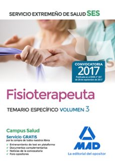 fisioterapeuta del servicio extremeño de salud (ses). temario especifico (vol. 3)-9788414211274