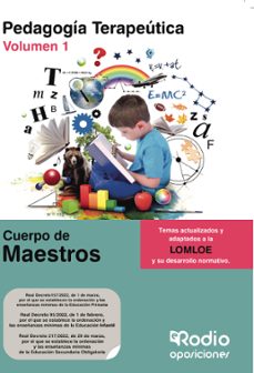 temario para oposiciones al cuerpo de maestros. pedagogia terapeutica. volumen 1. 1ª edicion.-9788417976774