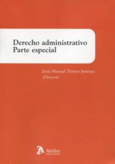 derecho administrativo. parte especial-9788418244674