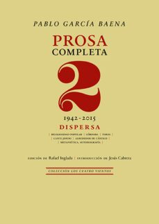 prosa completa, 2: dispersa. 1942-2015-9788418818974