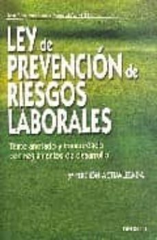 ley de prevencion de riesgos laborales (5ª ed.)-9788423423774
