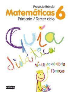 matematicas 6 educacion primaria guia didactica brujula-9788424106874