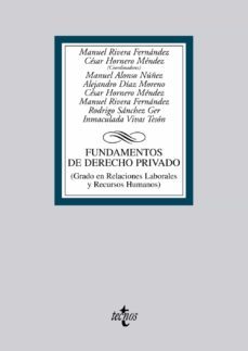 fundamentos de derecho privado-9788430956074