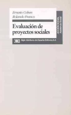 evaluacion de proyectos sociales-ernesto cohen-9788432307874