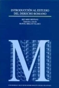 introduccion al estudio del derecho romano-riccardo orestano-9788434009974