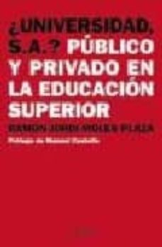 ¿universidad s.a?-ramon jordi moles plaza-9788434432574