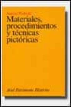 materiales, procedimientos y tecnicas pictoricas-9788434466074