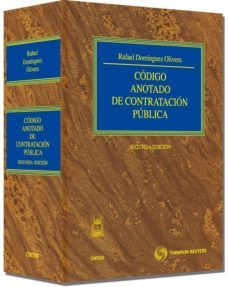 codigo anotado de contratacion publica (2ª ed)-rafael dominguez olivera-9788447038374