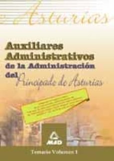 auxiliares administrativos de la administracion del principado de asturias. temario (vol. i)-9788466528474
