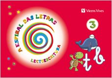a espiral das letras. lectoescritura 3   infantil 5 años (galicia)-9788468203874