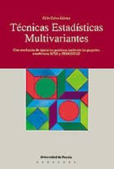 tecnicas estadisticas multivariantes-9788474852974