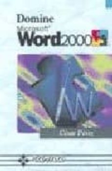 domine microsoft word 2000-9788478973774