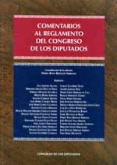 comentarios al reglamento del congreso de los diputados-maria rosa ripolles serrano-9788479434274