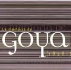 la memoria de goya-9788483800874