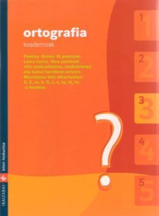 ortografia koadernoak 3 ed 2009  euskera-9788483941874