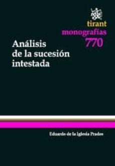 analisis de la sucesion intestada-9788490045374