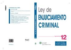 ley de enjuiciamiento criminal 2012-9788490200674
