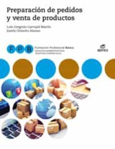 preparacion de pedidos y venta de productos ed 2019 (formacion profesional basica)-9788491618874