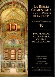proverbios, eclesiastes, cantar de los cantares-j. r. wright-9788497154574