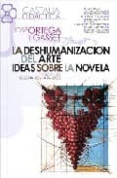 la deshumanizacion del arte. ideas sobre la novela-jose ortega y gasset-9788497402774