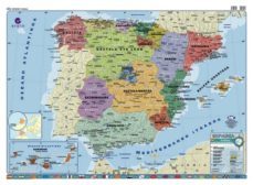 mapa politikoa espainia euskaraz (1300*950 mm)-9788497464574