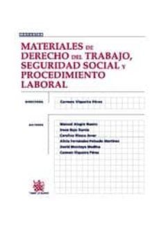 materiales de derecho del trabajo, seguridad social y procedimiento laboral-9788498769074