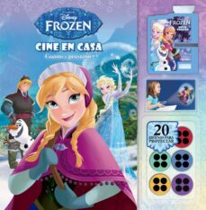 frozen. cine en casa: cuento con proyector-9788499516974