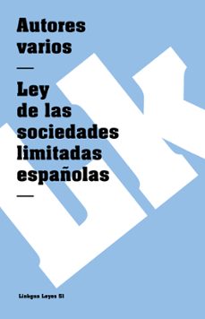 ley de las sociedades limitadas (ebook)-9788499532974
