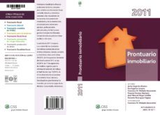 prontuario inmobiliario 2011-francisco manuel mellado benavente-9788499542874