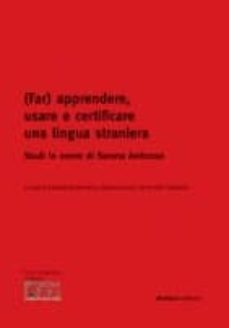 apprendere, usare e certificare una lingua-9788875734374