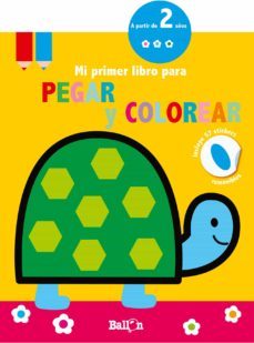 tortuga - mi primer libro para pegar y colorear-9789403210674