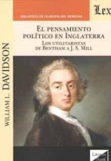 pensamiento politico en inglaterra, el-willian l. davidson-9789563927474